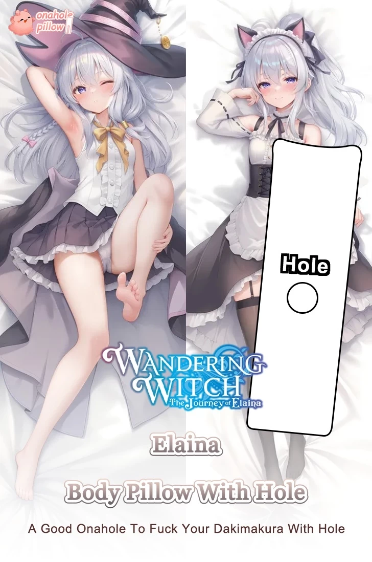 Elaina Wandering Witch Full Body Dakimakura with Onahole