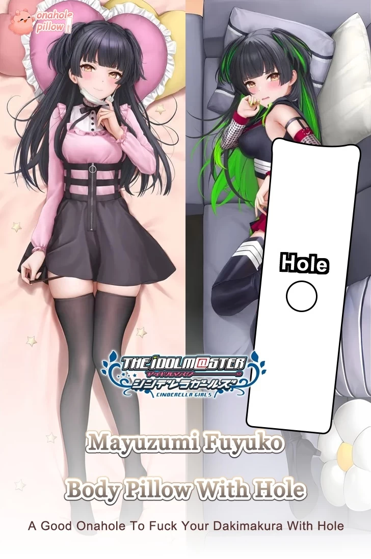 Mayuzumi Fuyuko The Idolmaster Full Body Dakimakura Onahole Pillow