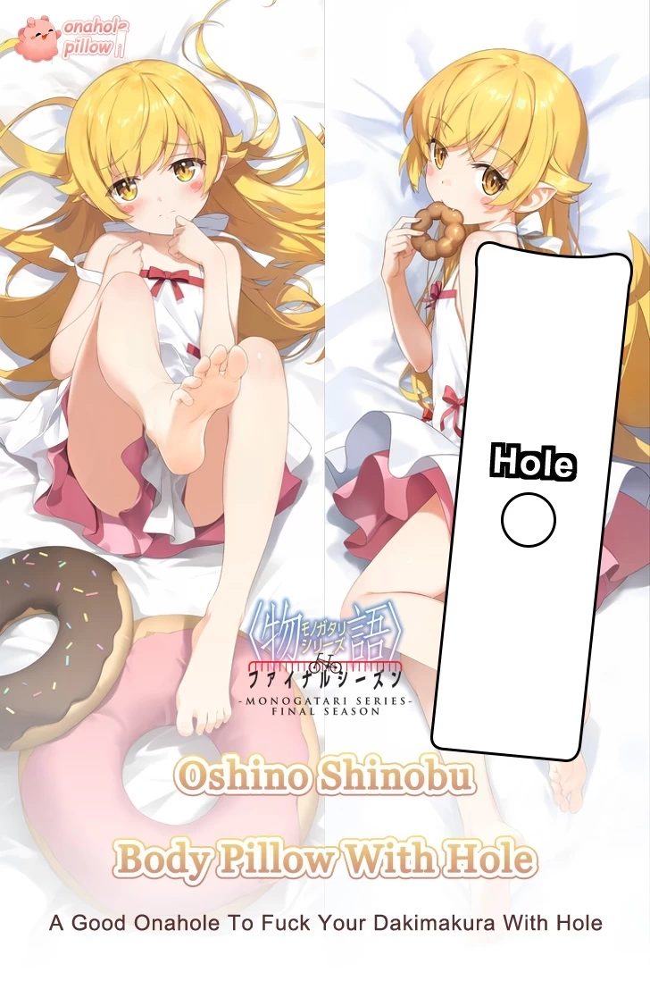 Oshino Shinobu Bakemonogatari Full Body Onahole Body Pillow with Hole