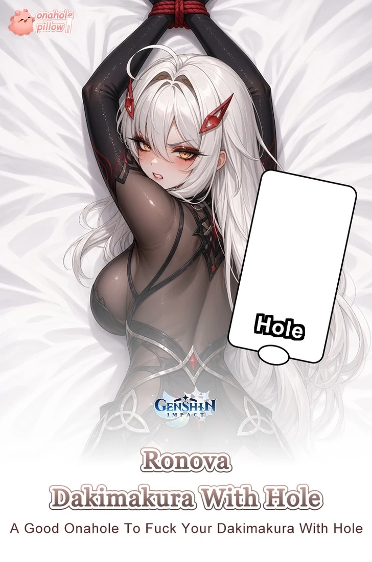 Ronova Genshin Impact Onahole Half Body Anime Dakimakura