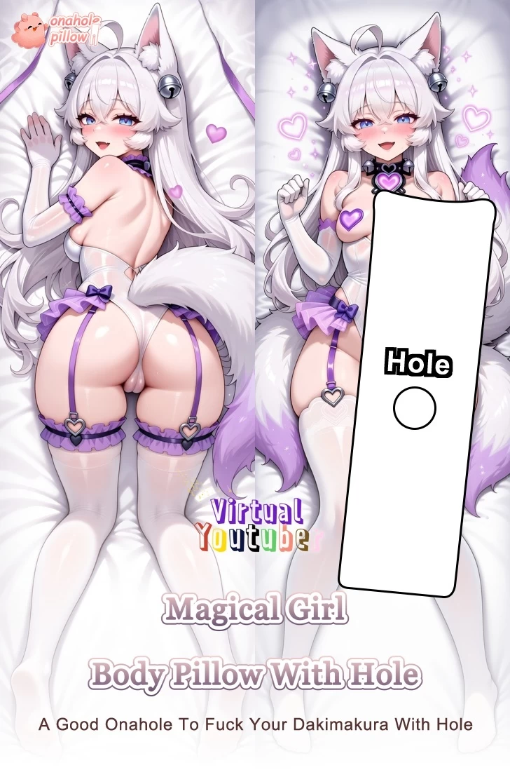 Magical Girl VTuber Full Body Onahole Dakimakura Pillow
