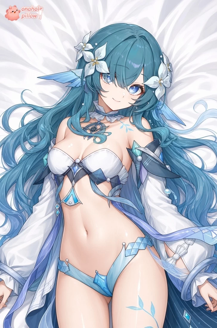 Vodyanitsa Genshin Impact Half Body Onahole Pillow with Hole