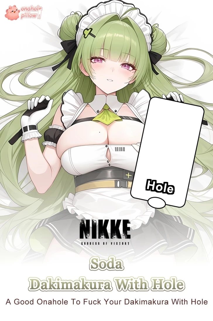 Soda Goddess of Victory Nikke Half Body Torso Pillow with Hole
