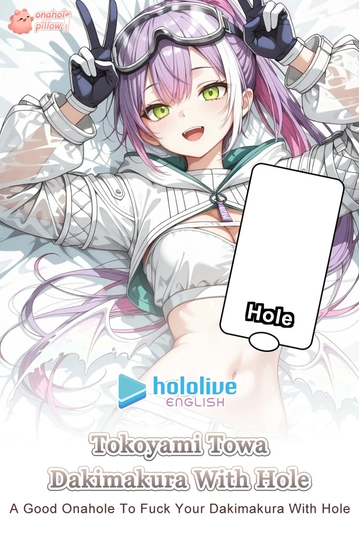 Tokoyami Towa Hololive Half Body Onahole Dakimakura Pillow
