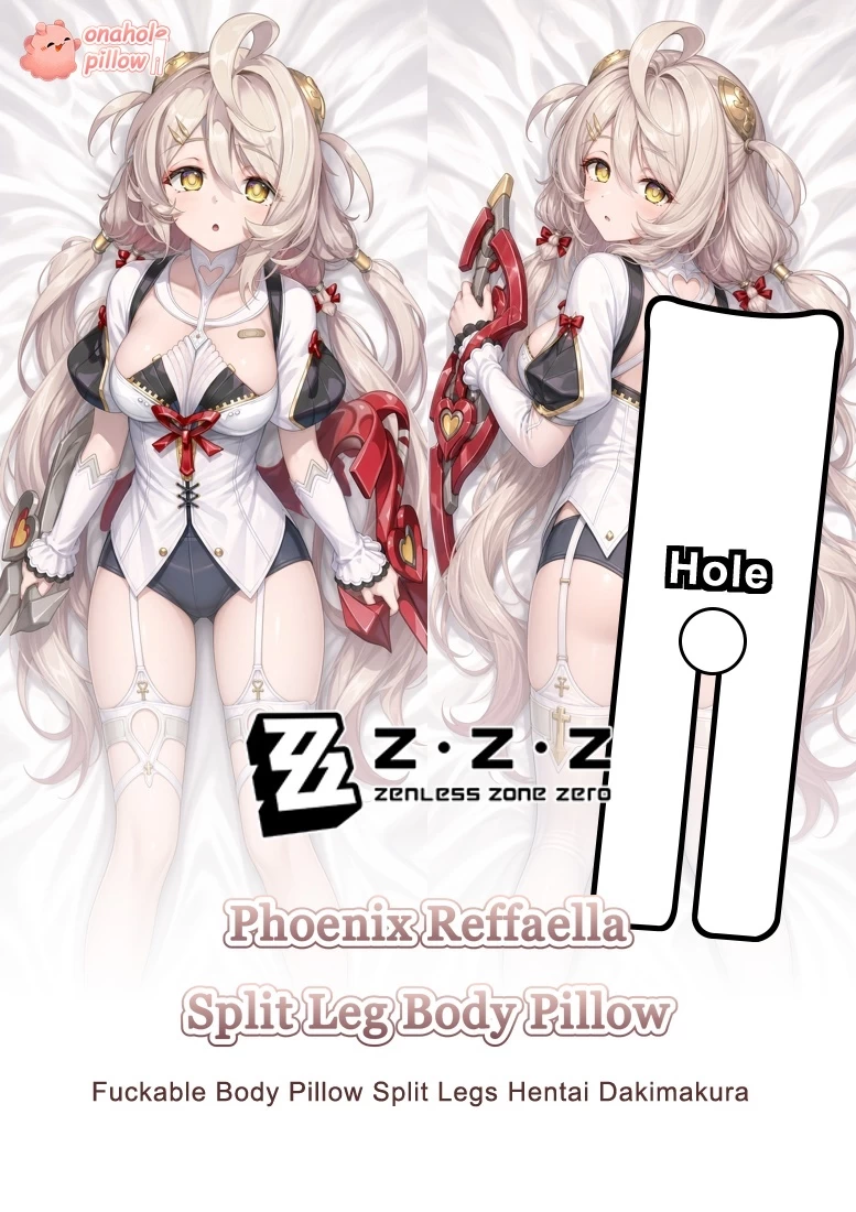 Phoenix Reffaella Zenless Zone Zero Between Legs Pillow with Hole