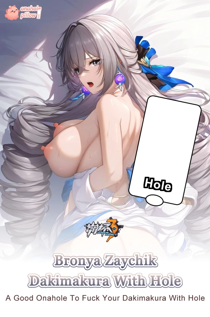 Bronya Zaychik Honkai Impact 3rd Onahole Half Body Anime Dakimakura