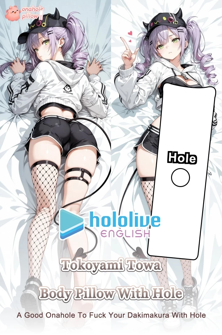 Tokoyami Towa Hololive Full Body Dakimakura with Onahole