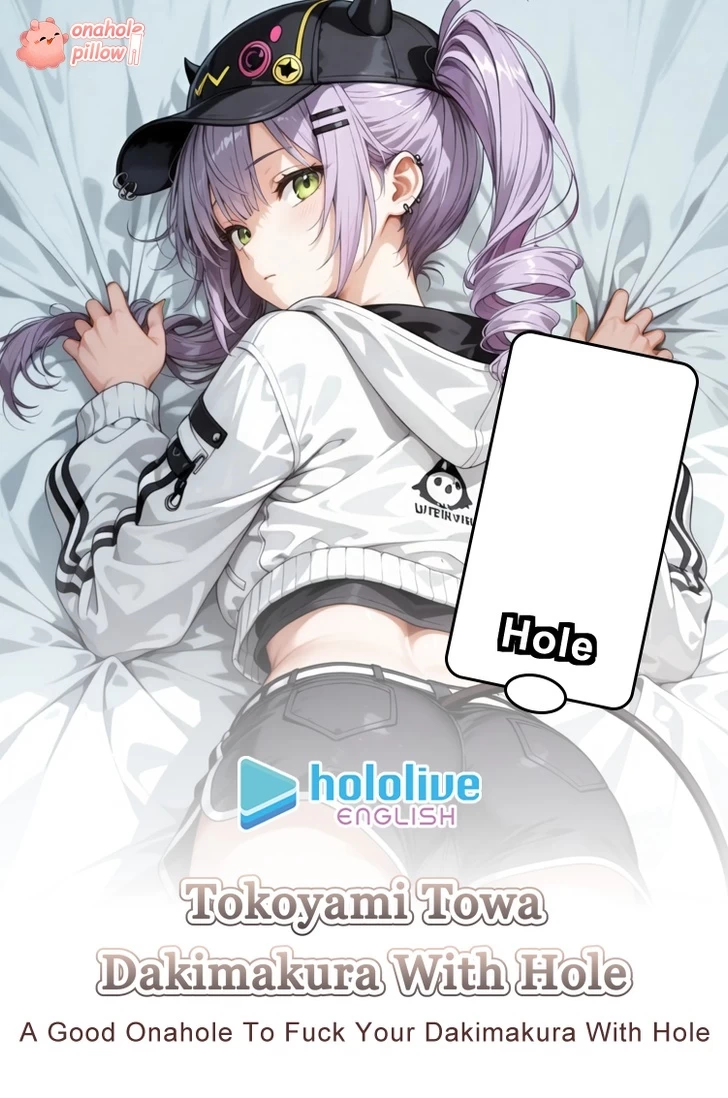Tokoyami Towa Hololive Half Body Onahole Pillow with Hole