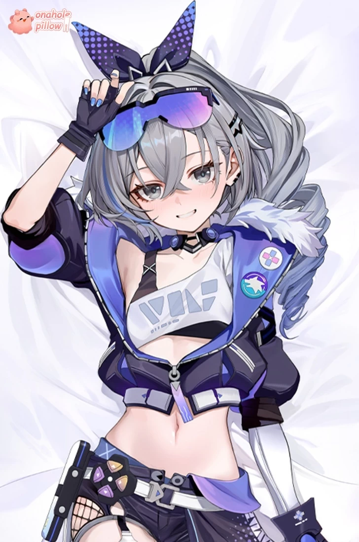 Silver Wolf Honkai Star Rail Half Body Onahole Dakimakura Pillow