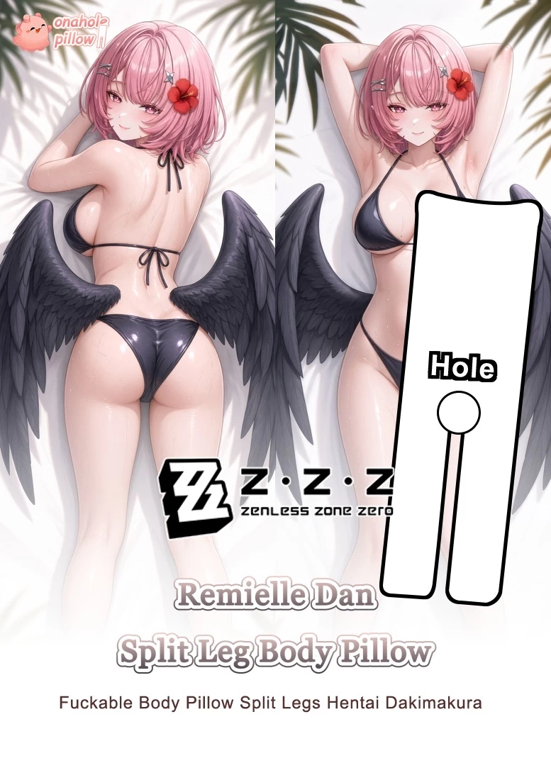 Remielle Dan Zenless Zone Zero Between Legs Pillow with Hole