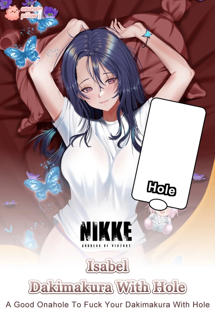 Isabel Goddess of Victory Nikke Half Body Onahole Pillow with Hole
