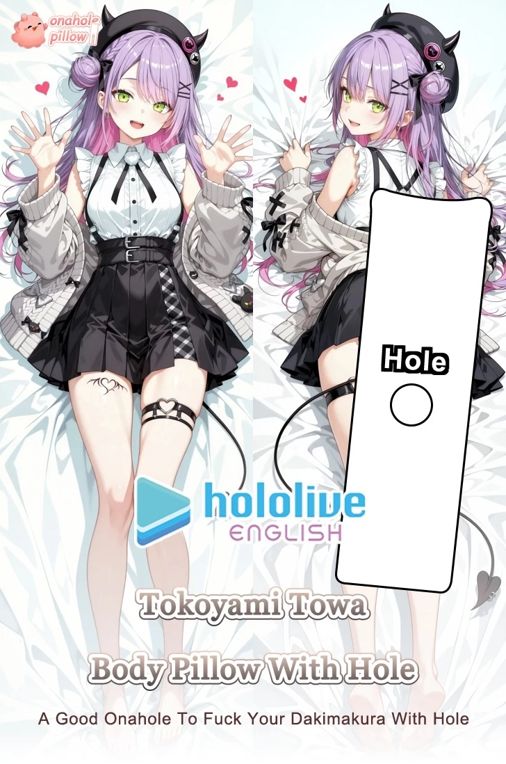 Tokoyami Towa Hololive Full Body Onahole Body Pillow with Hole