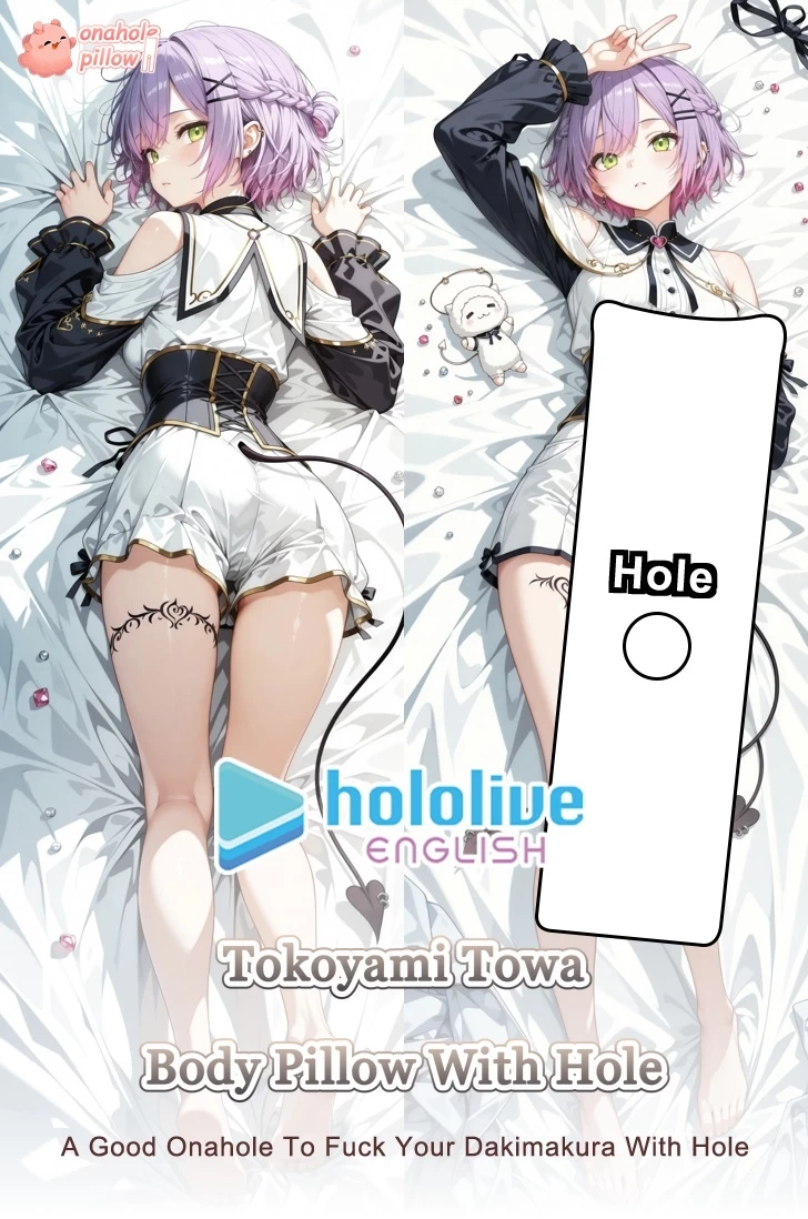 Tokoyami Towa Hololive Full Body Onahole Dakimakura Pillow