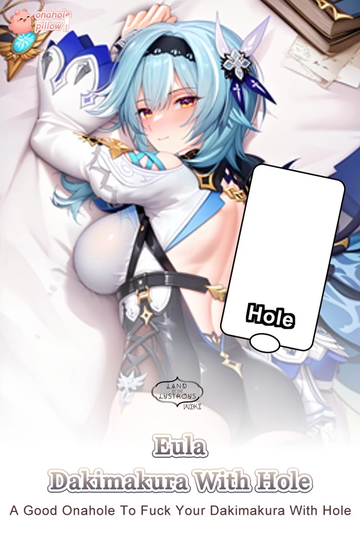 Eula Land of the Lustrous Onahole Half Body Anime Dakimakura