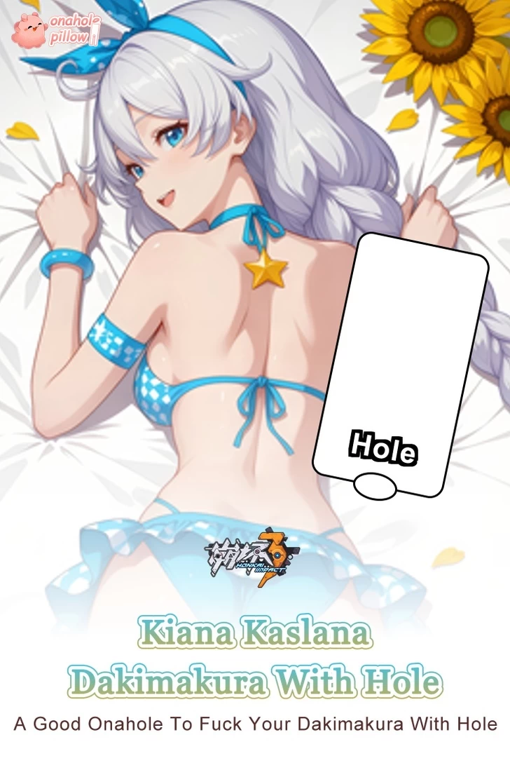 Kiana Kaslana Honkai Impact 3rd Half Body Onahole Pillow with Hole
