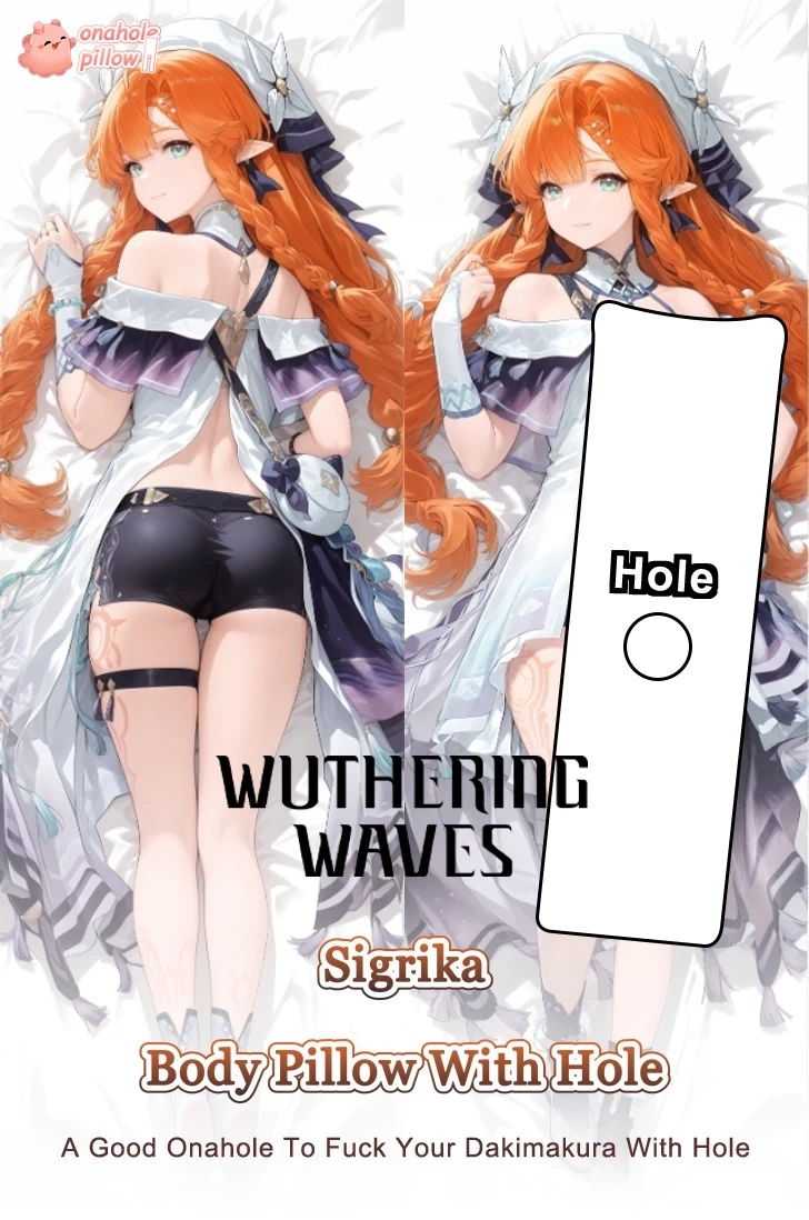 Sigrika Wuthering Waves Full Body Pillow with Onahole Anime Dakimakura