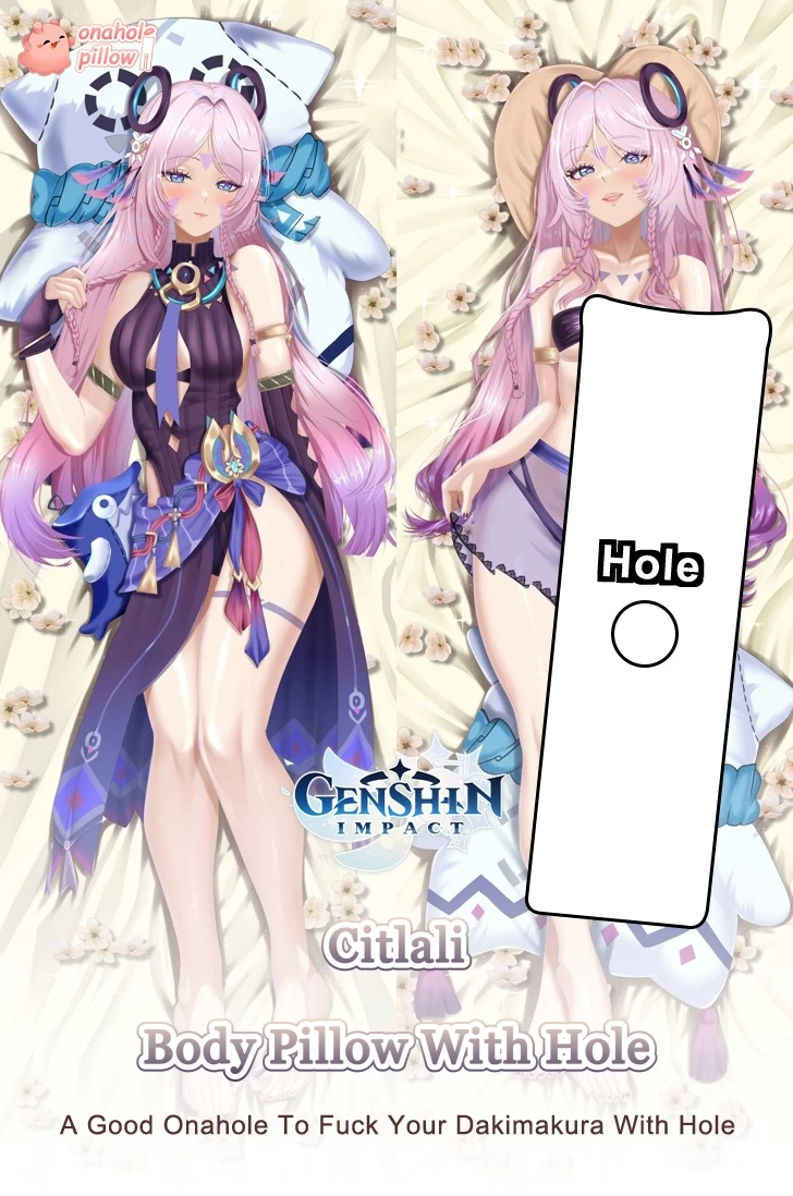 Citlali Genshin Impact Full Body Onahole Dakimakura Pillow
