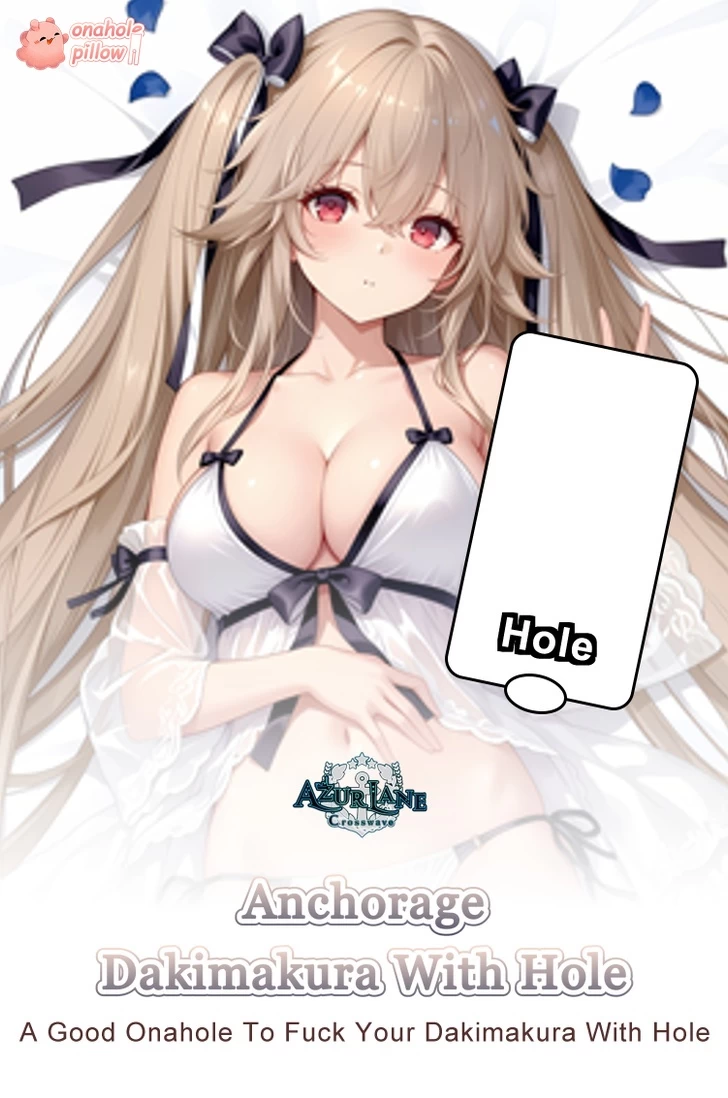 Anchorage Azur Lane Half Body Onahole Torso Pillow with Hole