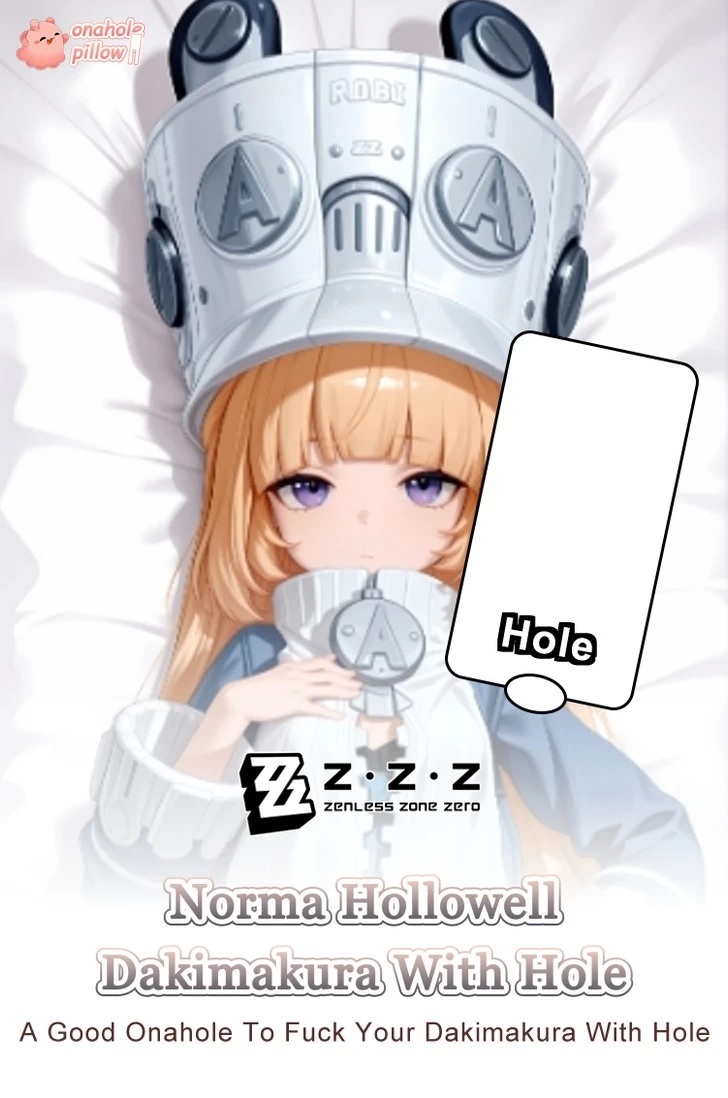 Norma Hollowell Zenless Zone Zero Half Body Onahole Dakimakura Pillow