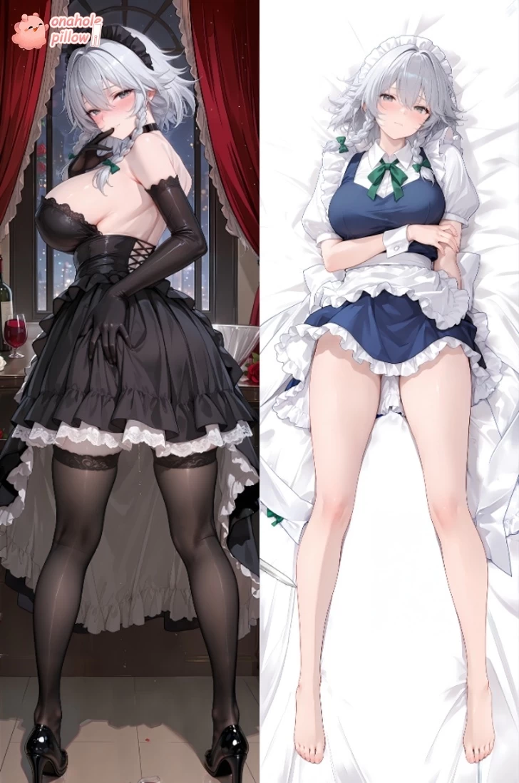 Izayoi Sakuya Touhou Project Full Body Onahole Dakimakura Pillow