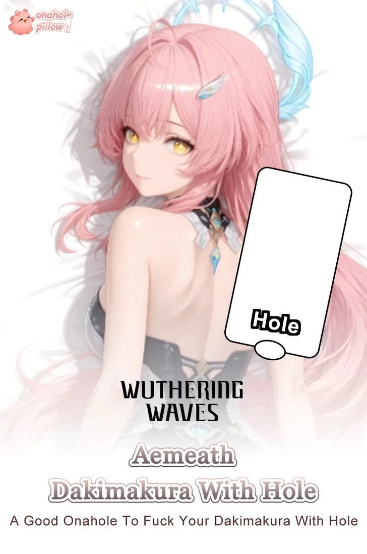 Aemeath Wuthering Waves Half Body Onahole Dakimakura Pillow