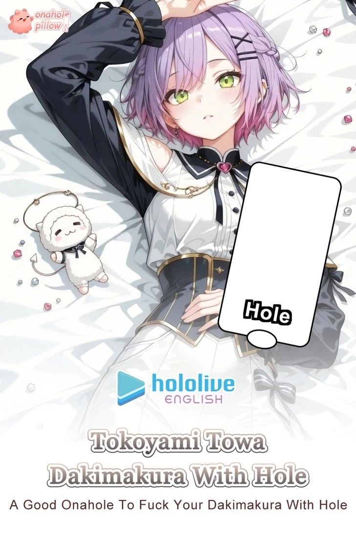 Tokoyami Towa Hololive Onahole Half Body Anime Dakimakura