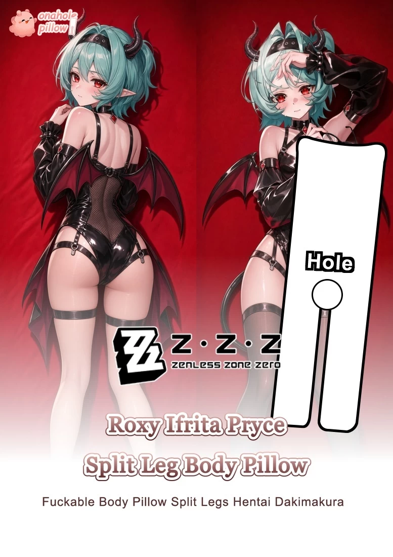 Roxy Ifrita Pryce Zenless Zone Zero Split Leg Pillow Anime Dakimakura