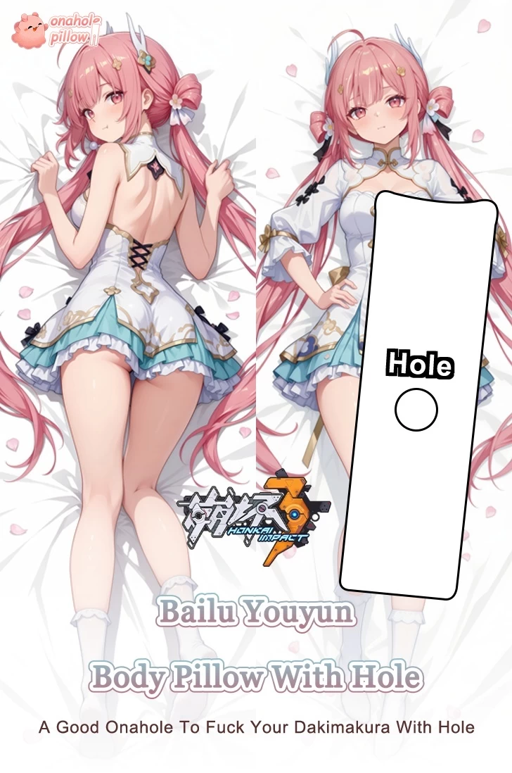 Bailu Youyun Honkai Impact 3rd Full Body Pillow with Onahole Anime Dakimakura