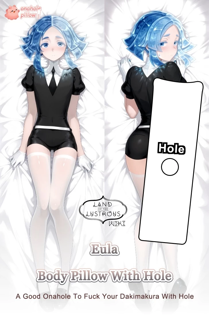 Eula Land of the Lustrous Full Body Onahole Pillow with Hole