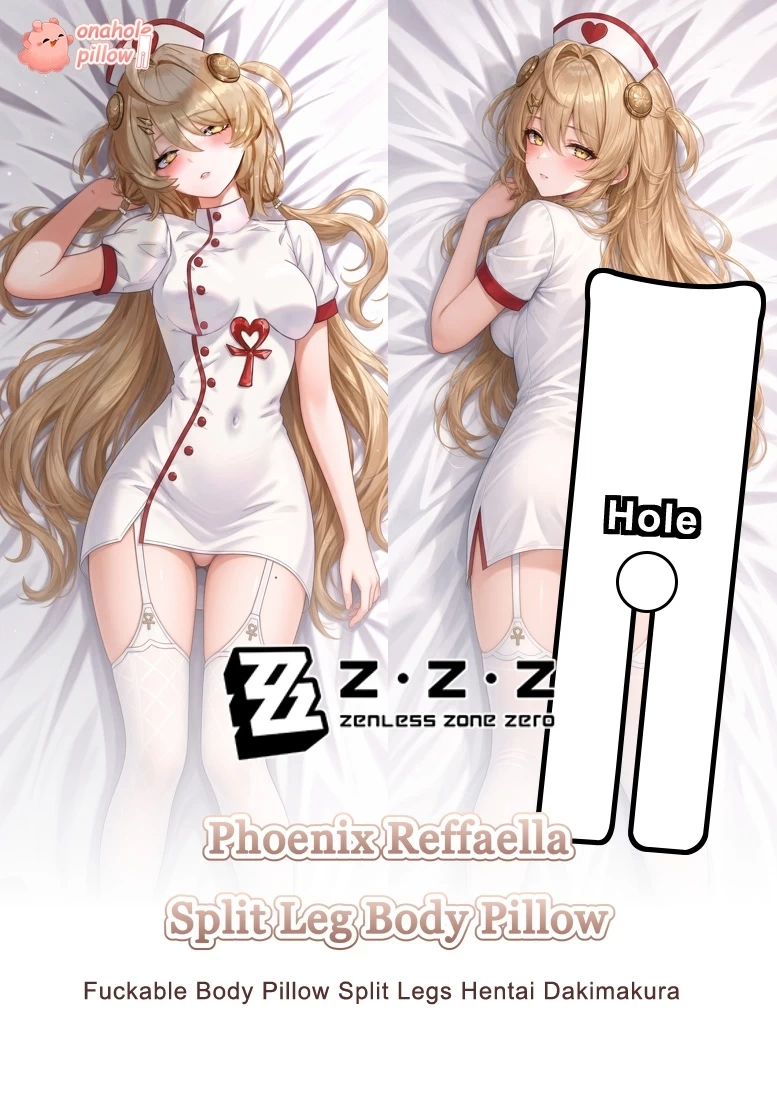 Phoenix Reffaella Zenless Zone Zero Between Legs Pillow with Hole