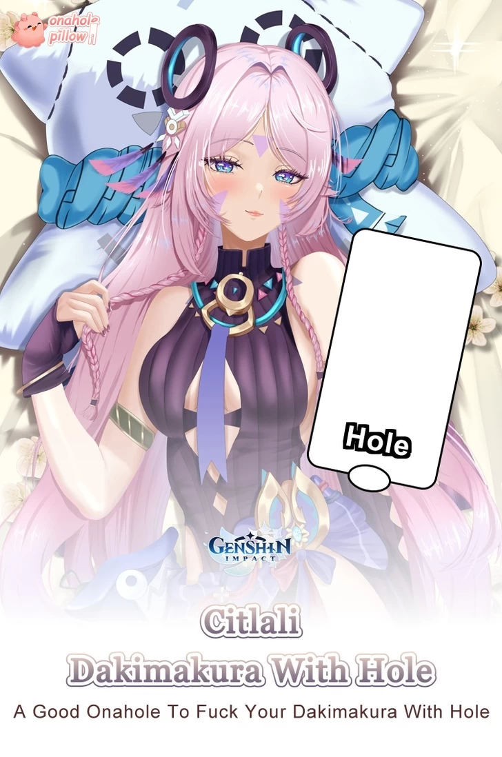 Citlali Genshin Impact Half Body Onahole Dakimakura Pillow