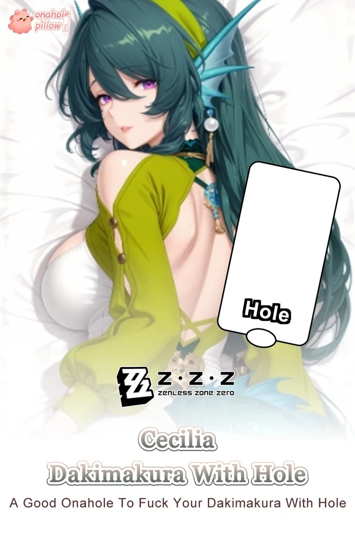 Cecilia Zenless Zone Zero Onahole Half Body Anime Dakimakura