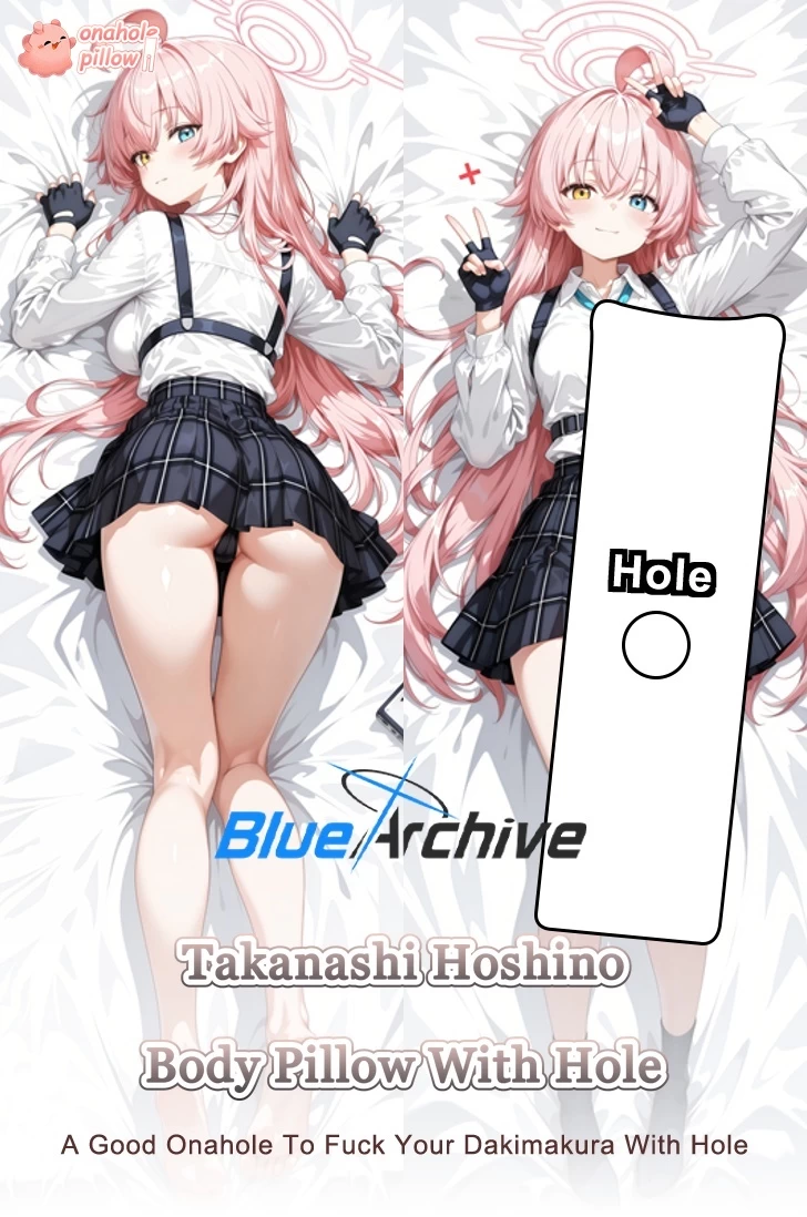 Takanashi Hoshino Blue Archive Full Body Onahole Pillow with Hole