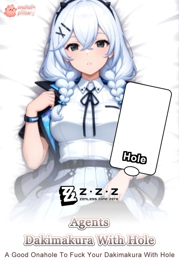 Agents Zenless Zone Zero Half Body Onahole Torso Pillow with Hole