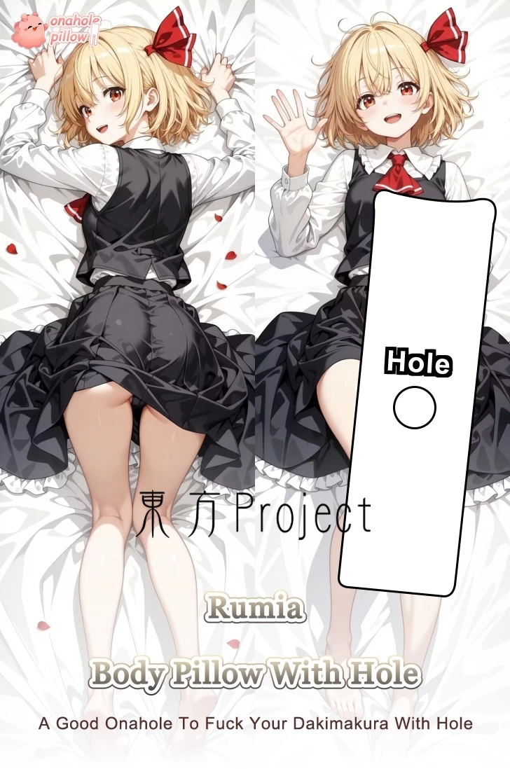 Rumia Touhou Project Full Body Dakimakura with Onahole