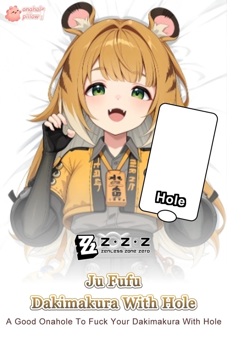 Ju Fufu Zenless Zone Zero Onahole Half Body Anime Dakimakura