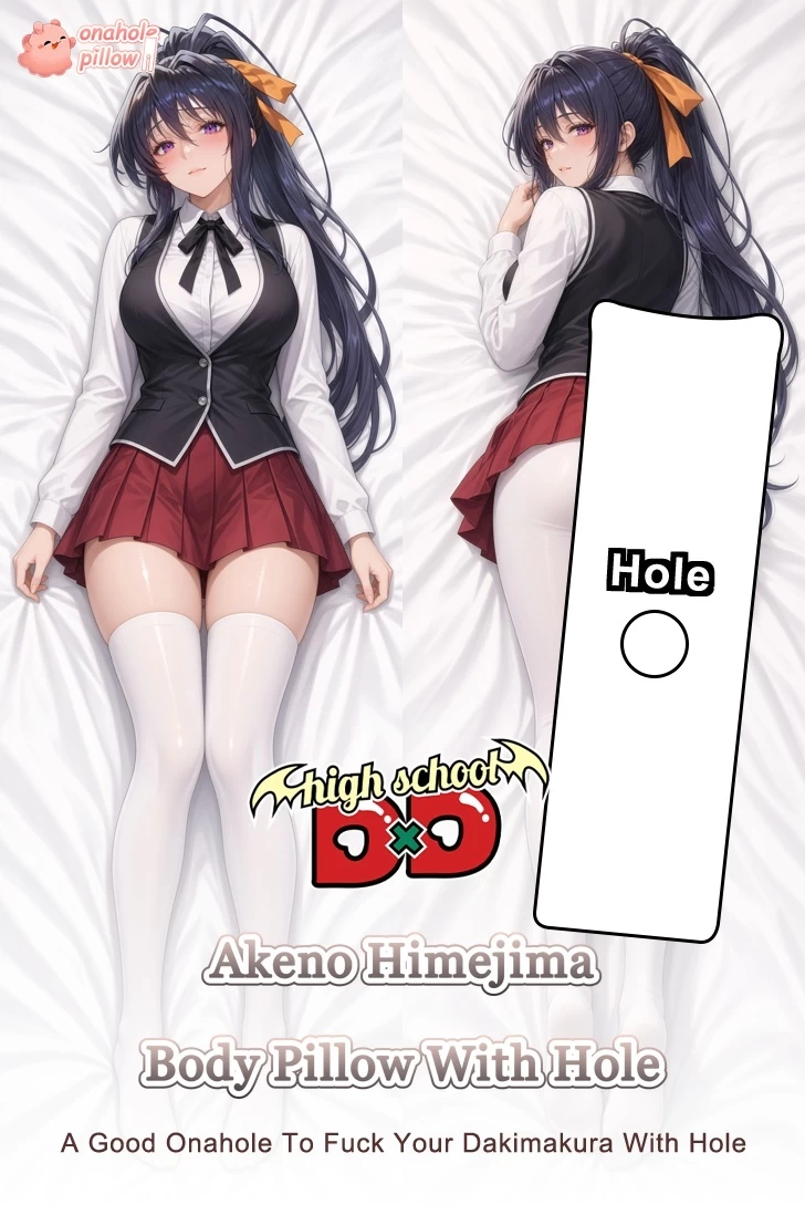 Akeno Himejima High School DxD Full Body Onahole Body Pillow Anime Character Design