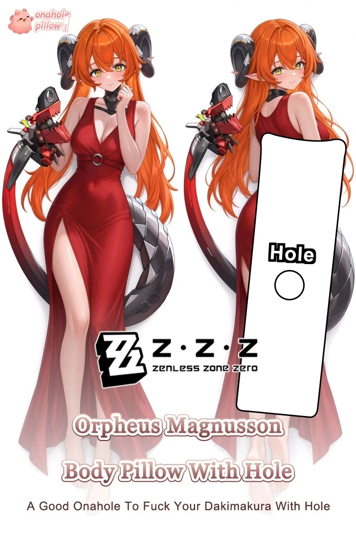 Orpheus Magnusson Zenless Zone Zero Full Body Dakimakura with Hole Adult Anime Collectible
