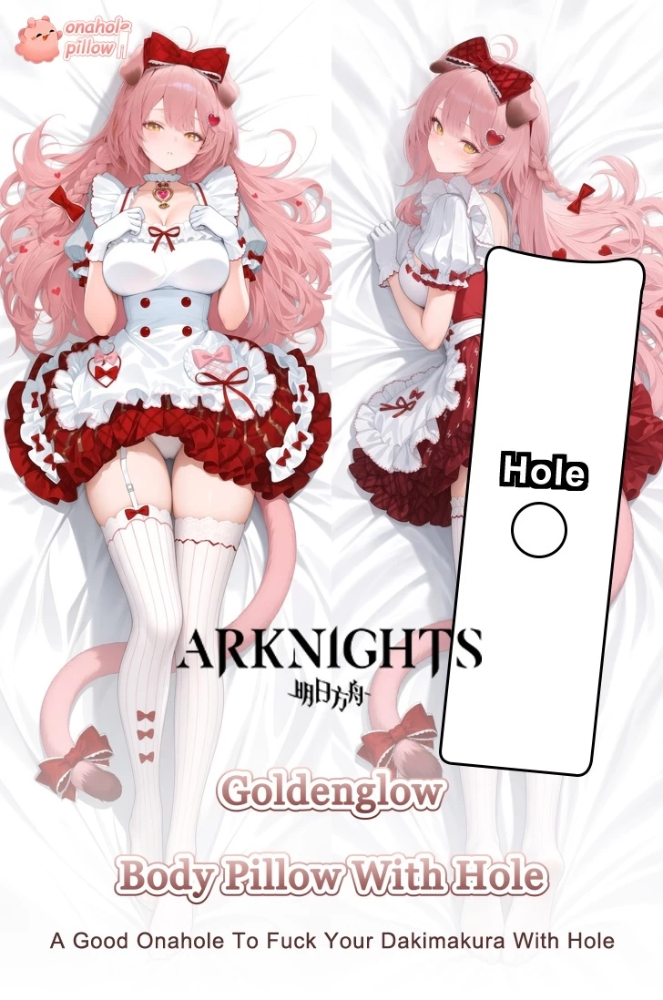 Goldenglow Arknights Full Body Dakimakura with Hole Adult Anime Cushion