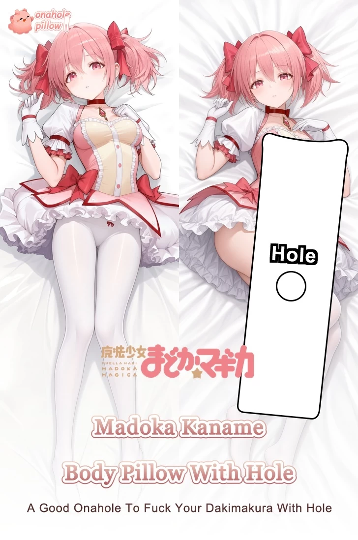 Madoka Kaname Puella Magi Madoka Magica Full Body Dakimakura with Hole with Inner Pillow Options