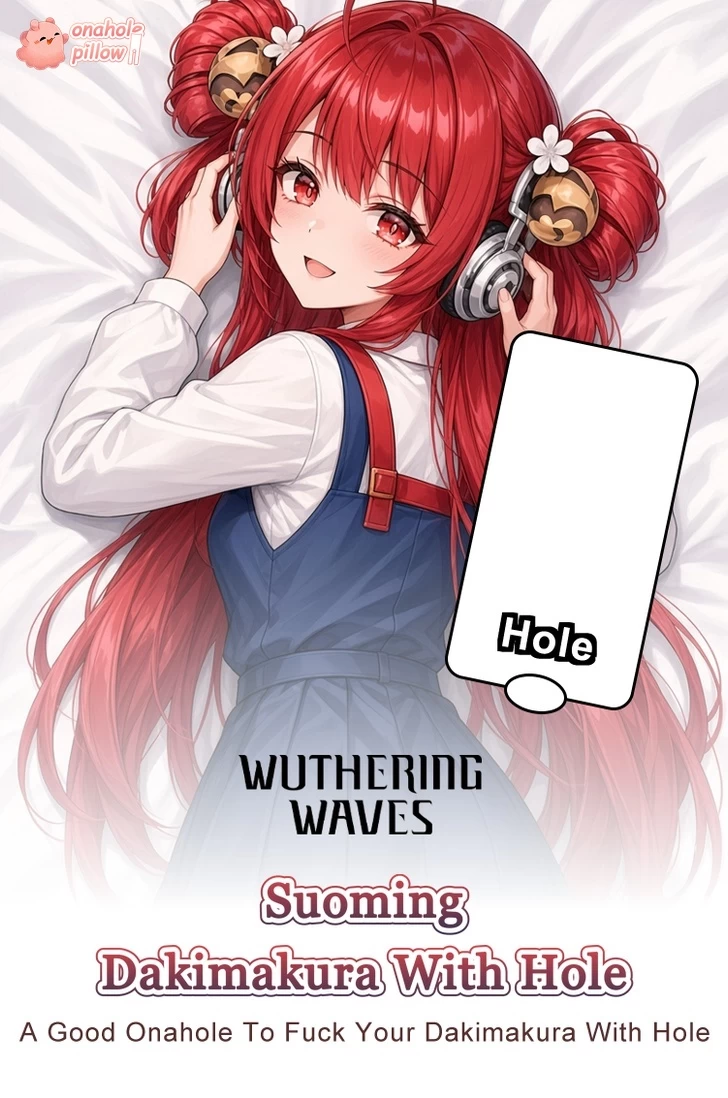 Suoming Wuthering Waves Half Body Torso Body Pillow with Hole Anime Waifu Design