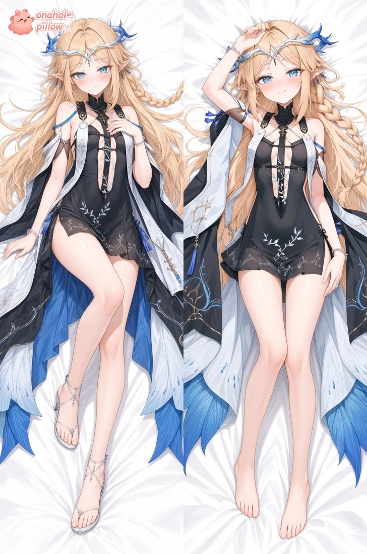 Cartethyia Wuthering Waves Full Body Fuckable Body Pillow with Hole Anime Waifu Design