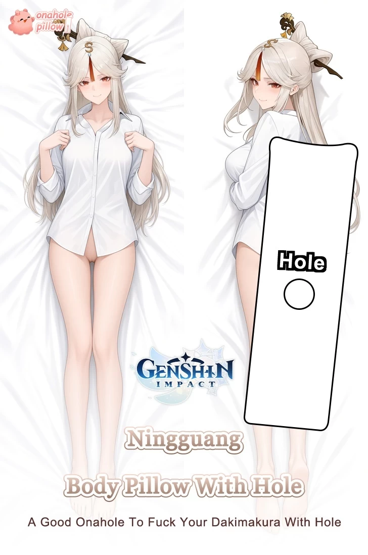Ningguang Genshin Impact Fuckable Full Body Pillow Full Length Design