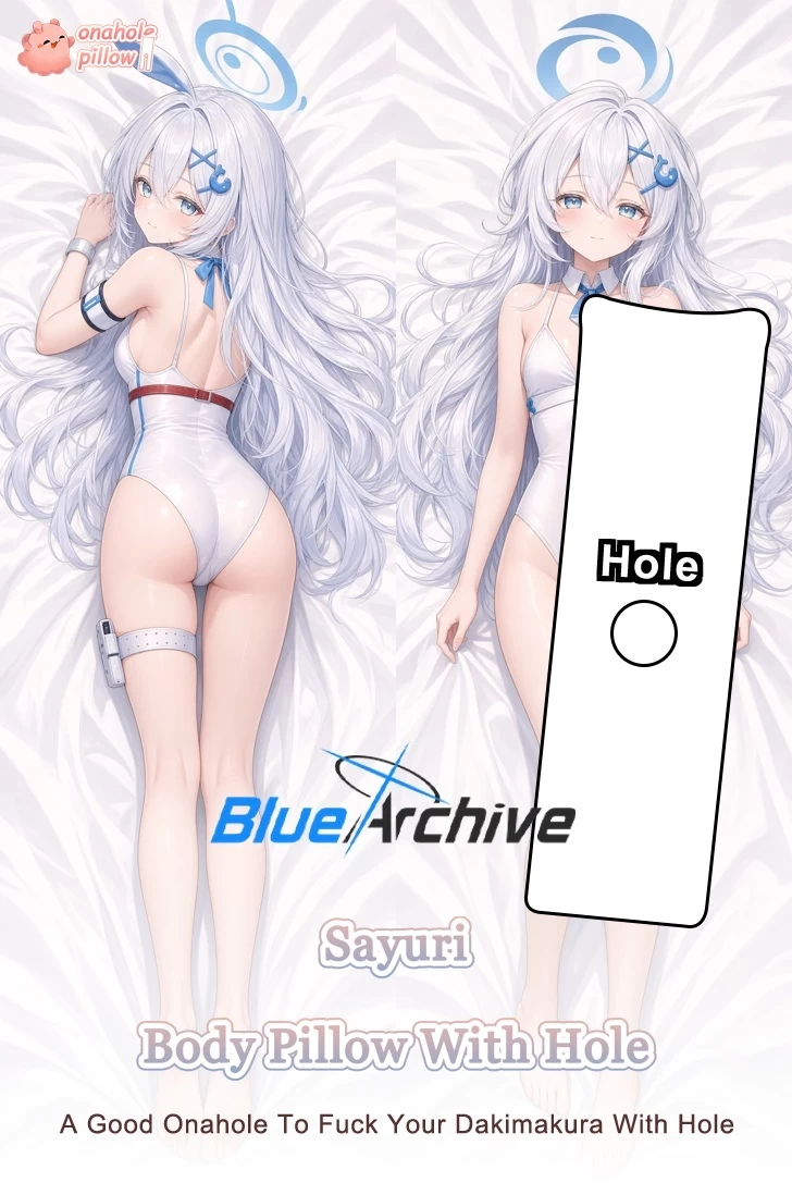 Sayuri Blue Archive Full Body Onahole Dakimakura Japanese Anime Style