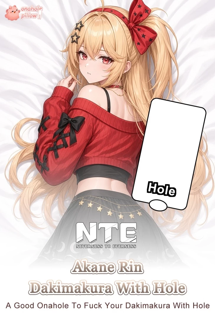 Akane Rin Neverness to Everness Half Body Dakimakura with Hole Torso Artwork Design