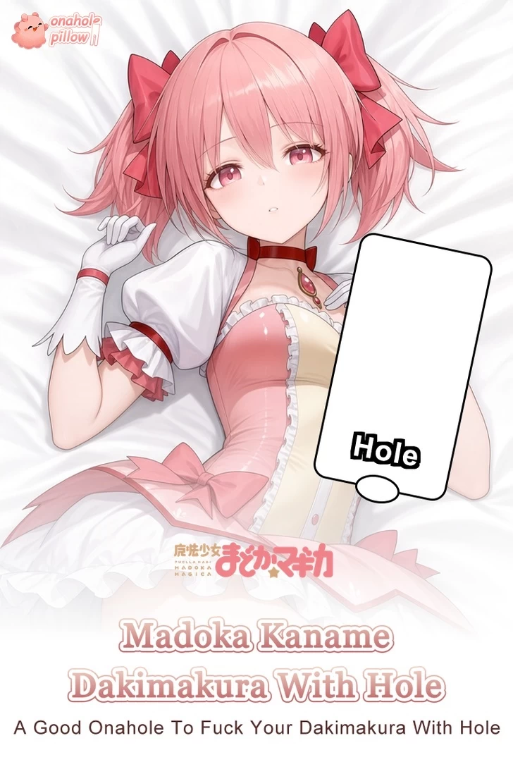 Madoka Kaname Puella Magi Madoka Magica Half Size Onahole Body Pillow Adult Anime Collectible