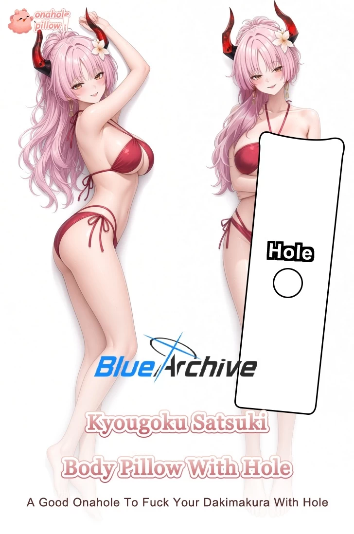 Kyougoku Satsuki Blue Archive Full Body Onahole Dakimakura Anime Waifu Design