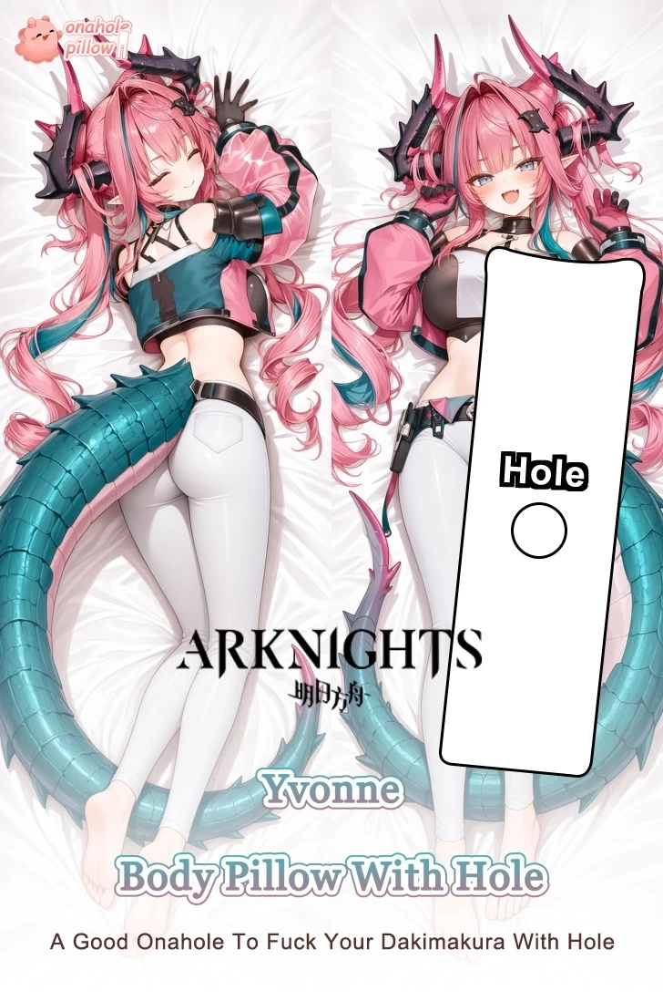 Yvonne Arknights Life Size Onahole Dakimakura Otaku Hugging Cushion