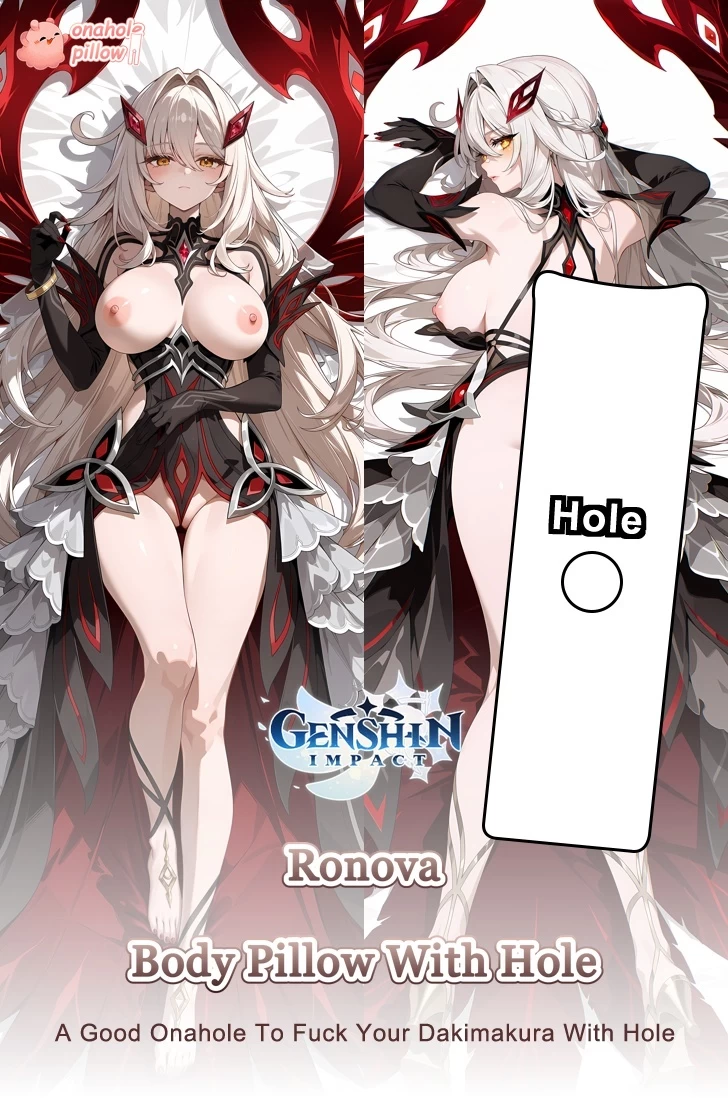 Ronova Genshin Impact Full Size Onahole Body Pillow Otaku Hugging Cushion