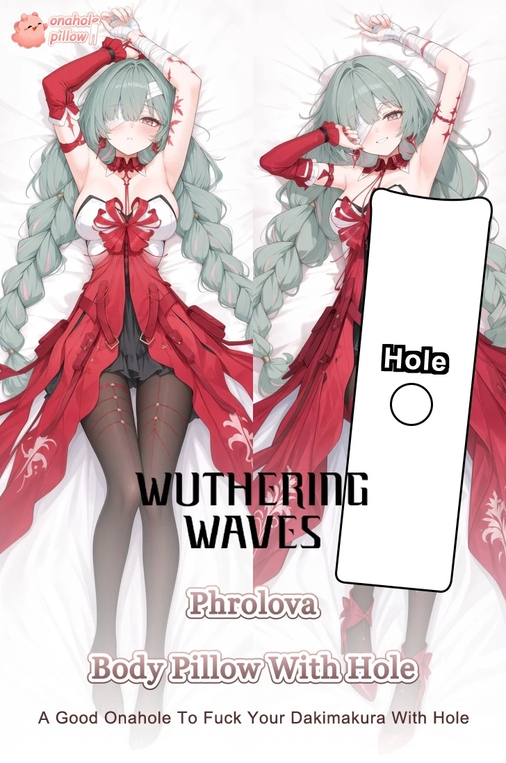 Phrolova Wuthering Waves Full Size Onahole Body Pillow Soft 2WAY Fabric